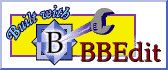 [Built With BBEdit]